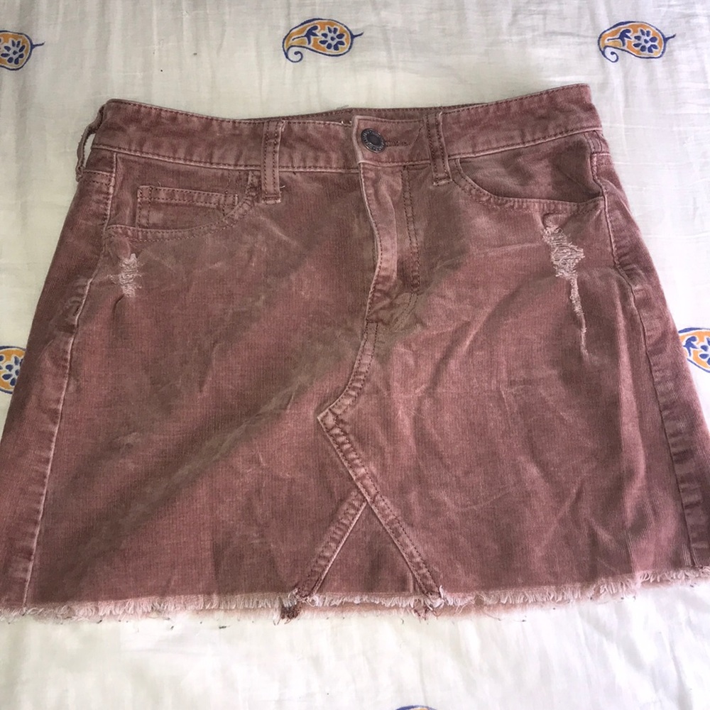 American Eagle corduroy mini skirt